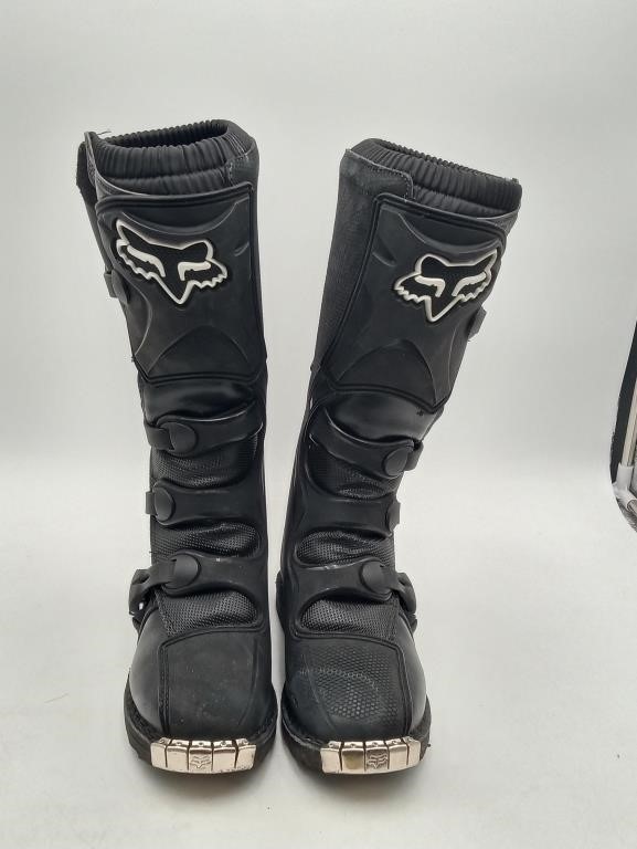 FOX Motor Cross Motorcyle boots SZ 8 Motocross