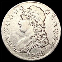 1833 Capped Bust Half Dollar CLOSELY UNCIRCULATED