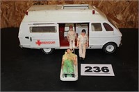 TONKA PARAMEDIC VAN & ACCESSORIES