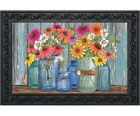 Briarwood Lane floral doormat 18" x 30"