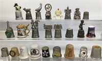 Assorted Thimble Collection