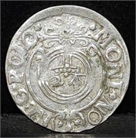 1620 Poland Sigismund III Silver Groschen