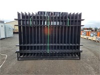 AGT 10FT Wrought Iron Site Fence