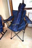 2 Dk Blue Bag Chairs w/bags