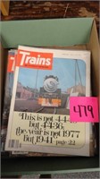 Trains Magazines 1977 1978