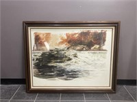 Vintage Signed McNea Watercolor