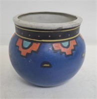 Native  American  handpainted pot 5" x 5 "