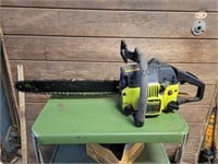 Chainsaw Has Compression Yellow