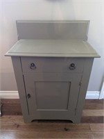 Gray Wooden Cabinet