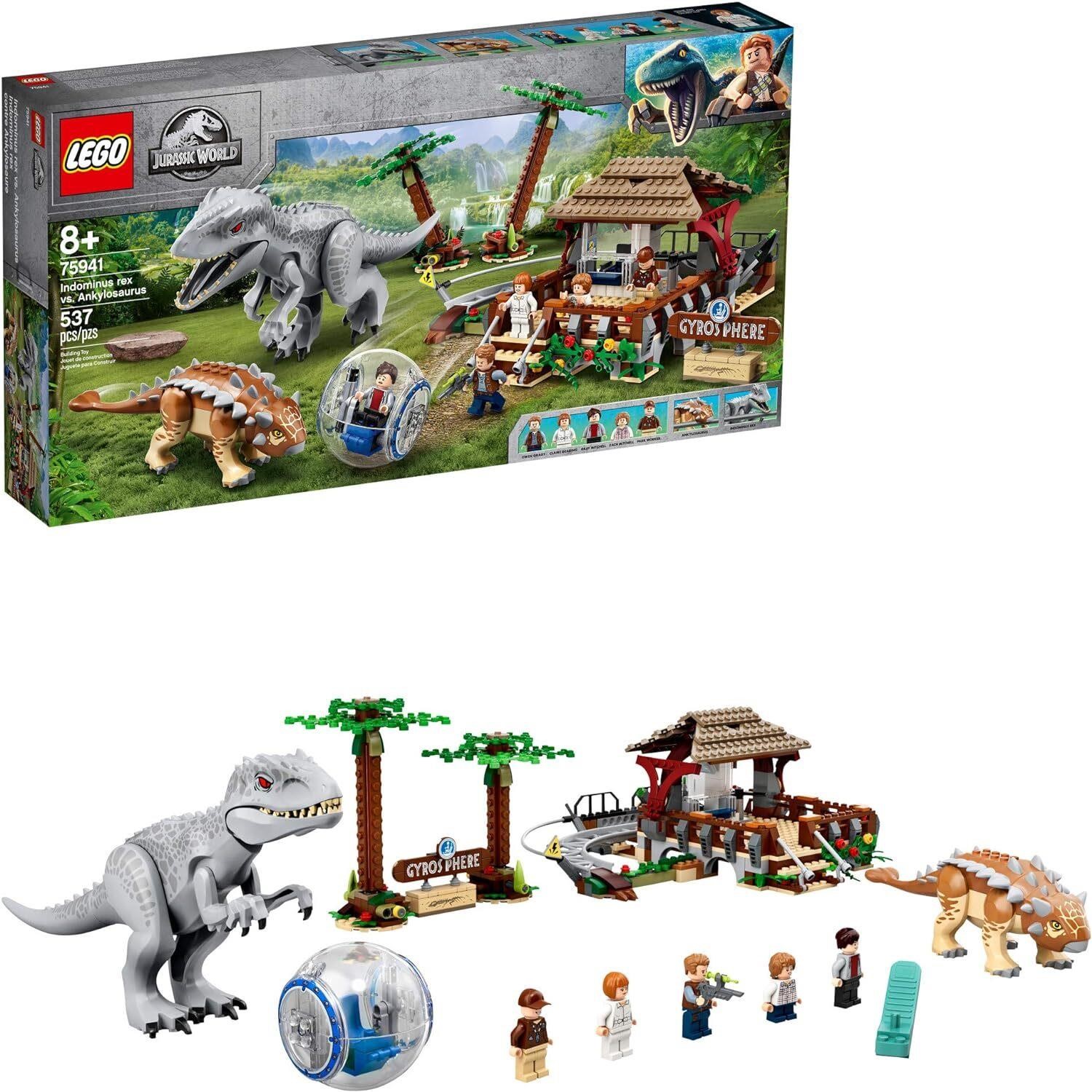 LEGO Jurassic World Indominus rex vs. Ankylosaurus