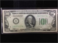 1934  $100 FRN, THE Federal Reserve Bank of