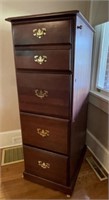 Wood File Cabinet