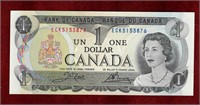 CANADA 1973 $1 BANKNOTE BC-46a-i UNC