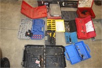 Fifteen Tools and Cases Lot