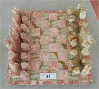 MARBLE TYPE CHESS SET