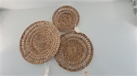 6PC WALL BASKETS