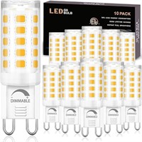 10 Pack G9 LED Bulb Dimmable 4W (40W Halogen Equiv