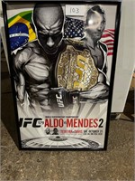 UFC 179 fight poster
