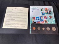 1990's - A Century of U.S. Coins & Stamps