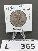 Silver Walking Liberty Half Dollar 1940