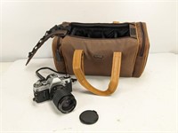 Vintage Canon AE-1 Film Camera & Case