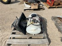 15gal Fimco Sprayer w/Seed Bin for ATV