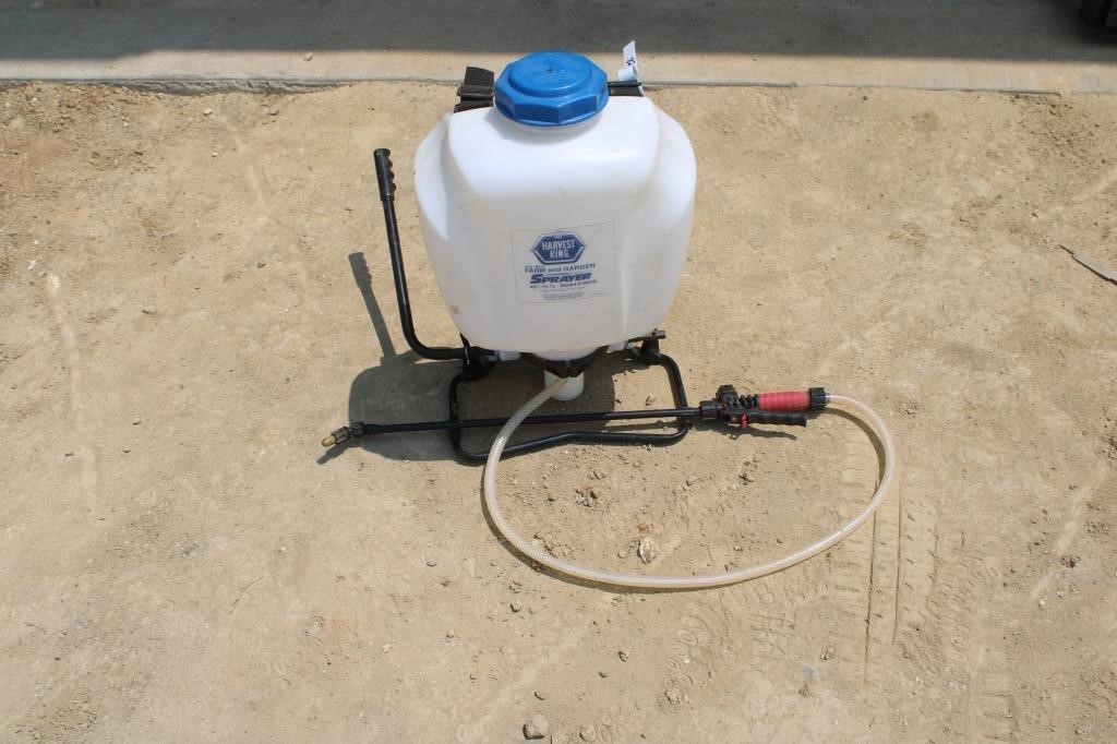 Harvest King Farm garden backpack sprayer