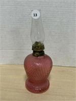 Mini Cranberry Oil Lamp - Quilt Pattern