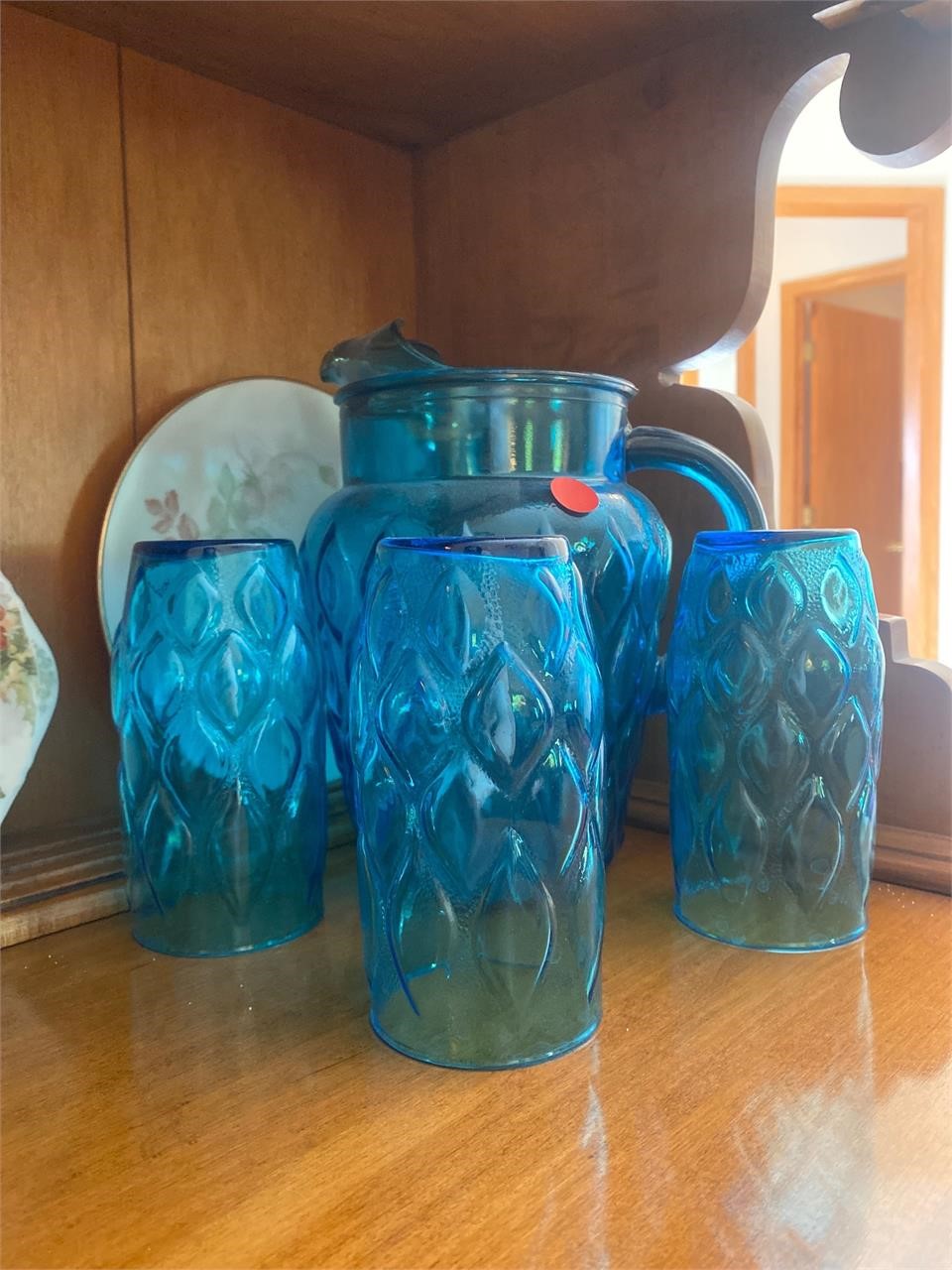 Pitcher and glasses set