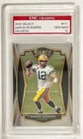 2020 Aaron Rodgers Graded Collector's Card