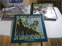 3 Robert Bateman Coffee Table Books