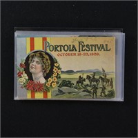 US Stamps 14 Portola Festival Post Cards 1909