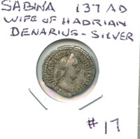 Ancient Sabina (137AD, Wife of Hadrian) - Nice