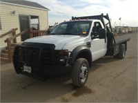 2008 Ford F-450 Flat Bed Dually Single Cab