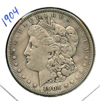 1904 Morgan Silver Dollar