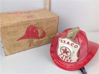 Texaco fire chief hat (good condition) with