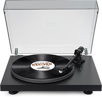 Vinyl Record Player with Bluetooth Output,Belt-Dri