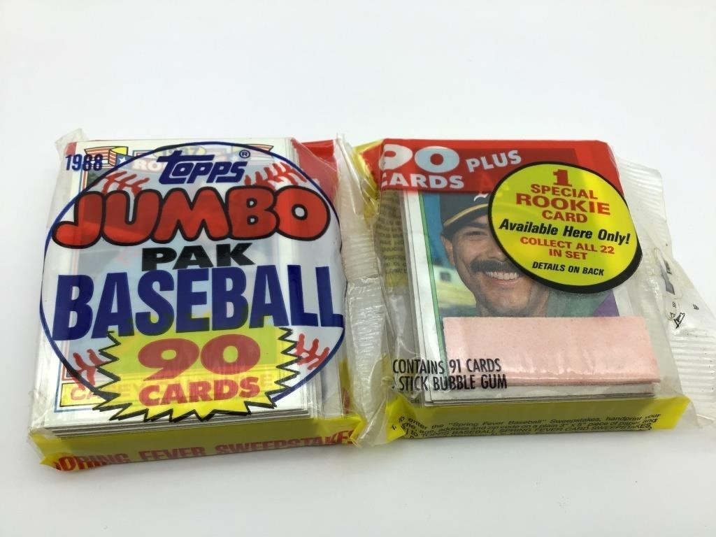 Topps Jumbo Pak Baseball Cards