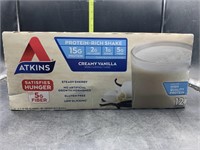 Atkins protein rich shake - 12 shakes- creamy