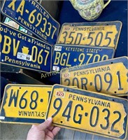 PENNSYLVANIA LICENSE TAGS