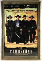 Rustic Framed " Tombstone" Movie Poster