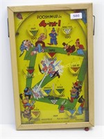 Vintage Poosh-M-Up Pinball Type Game