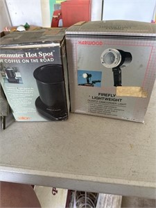 Coffee cup warmer and camcorder light