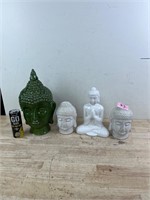 Lot of ceramic Buddha’s