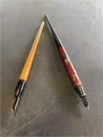 2 OLD WRITING PENS