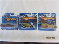 3 Sealed Hot Wheels 2006-09 Willys Mustang