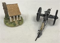 Cajun Cottage by Wideman, Toy Cannon