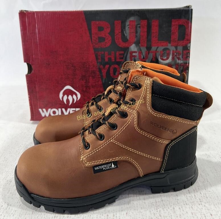 New Women’s 8.5W Wolverine Piper 6" CT WP Boots