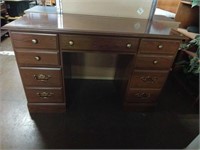 Home Desk W/5-Drawers, 30" Tall X 48" Wide