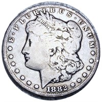 1882-CC Morgan Silver Dollar NICELY CIRCULATED